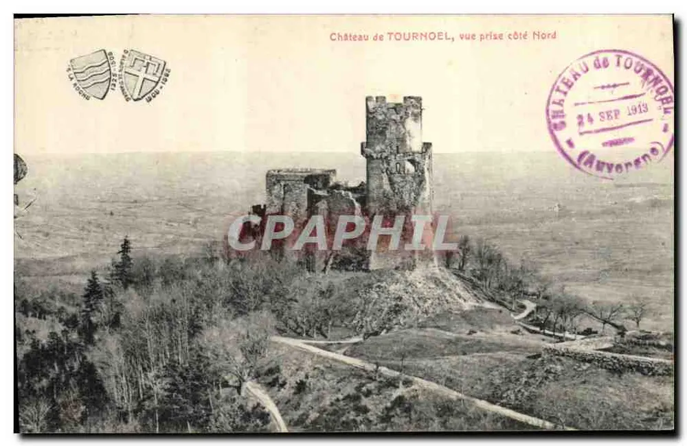 Schloss TOURNOEL, Ansicht von Norden — Verlag 'La Caronne' (Seriennummer nicht lesbar) - Vorderseite