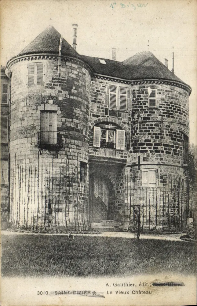 Saint-Cizier — O Velho Castelo — A. Gauthier, editor, Saint-Cizier - Frente