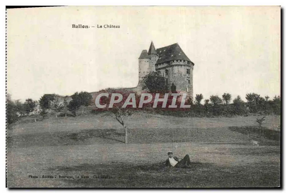 Ballon — O Castelo — Edição J. Bouveret, Le Mans - Frente
