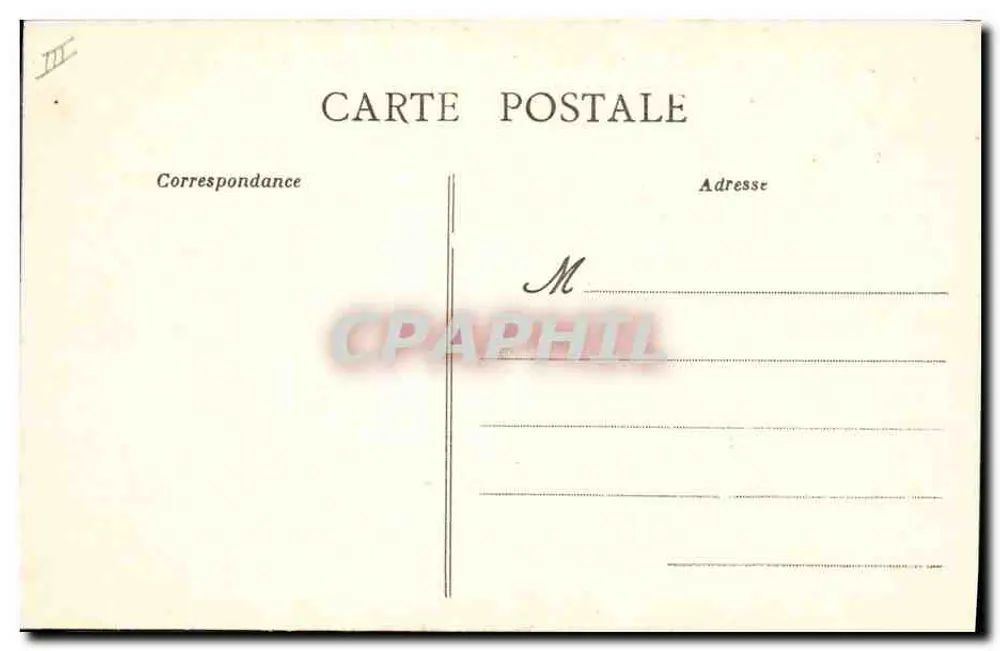 La Roche-sur-Yon (Vendée) — A Prefeitura — Lib. Poupin, Martigues - Verso