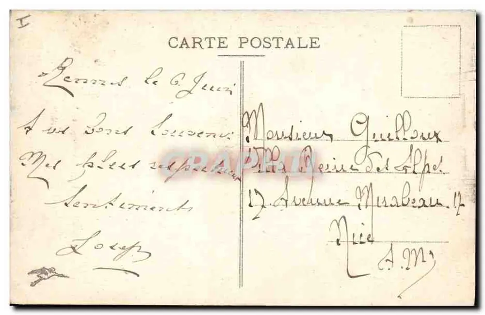 Rennes - A Prefeitura — editor não identificado, n° de série 38 - Verso