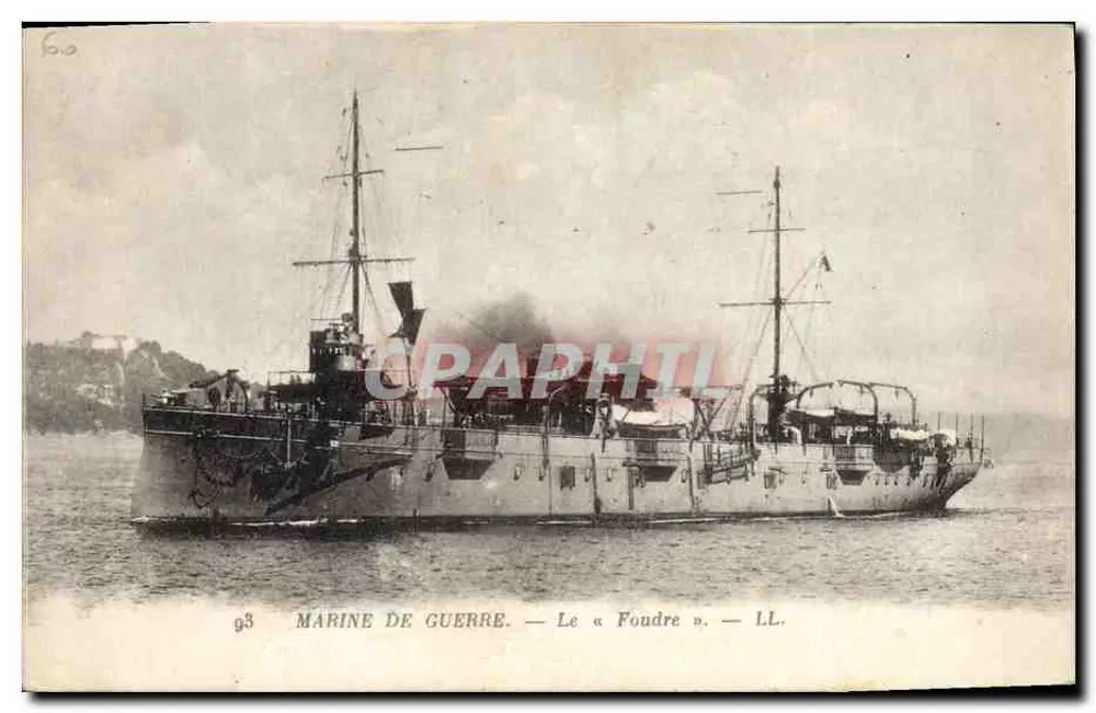 Marina militare — Il « Foudre » — LL. - Recto
