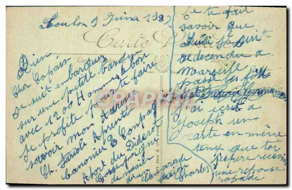 Marina militare — Il « Foudre » — LL. - Verso