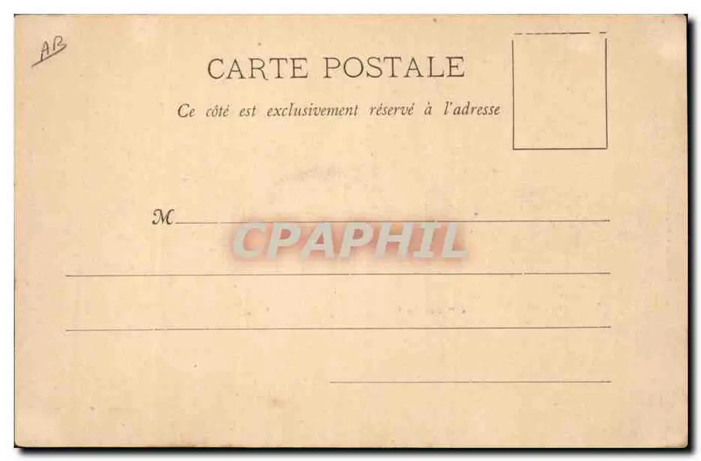 O 'Frient' — navio militar francês — Fototipia A. Bergeret e Cie, Nancy - Verso