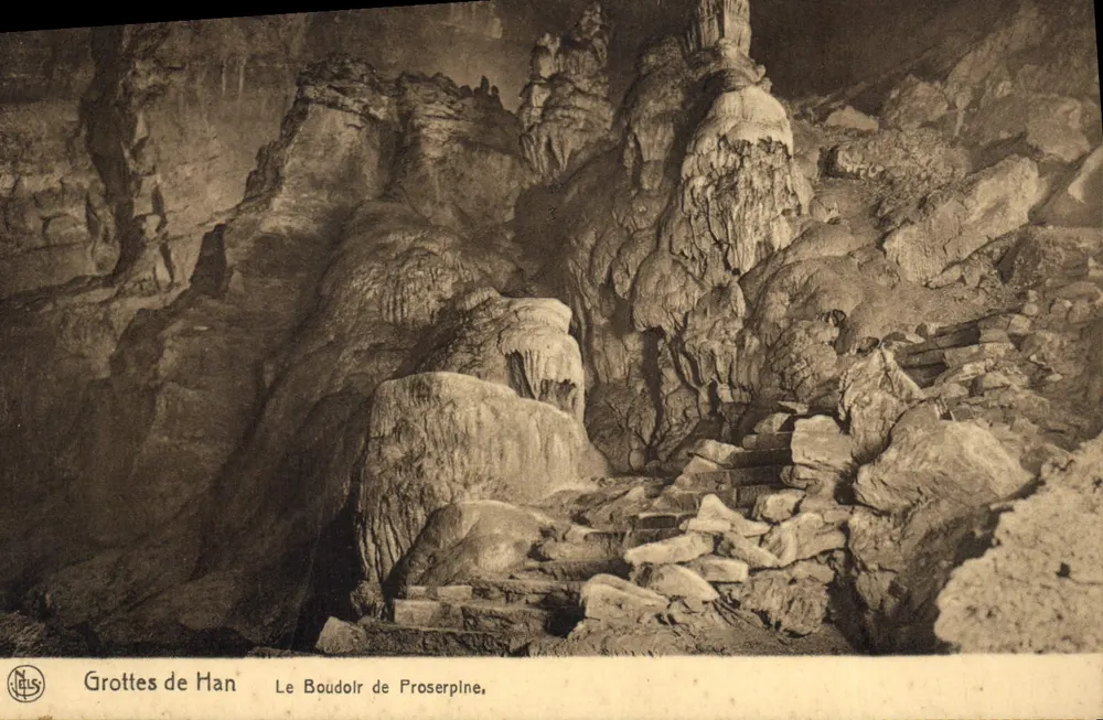 Grotten van Han — Het Salontje van Proserpina — N. LEIS - Voorkant