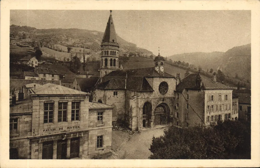 Kirche und Palast der Justiz von Nantua — Verleger Dudier, Nantua - Vorderseite