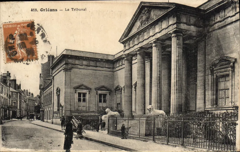 Orléans — O Tribunal — L. Lenormand, n°418 - Frente