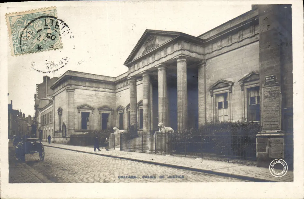 Orléans — Paleis van Justitie — Galeries Léonard - Voorkant