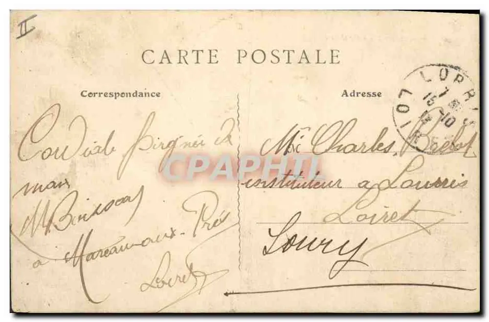 Orléans — O Palácio de Justiça — Th.G. - Verso