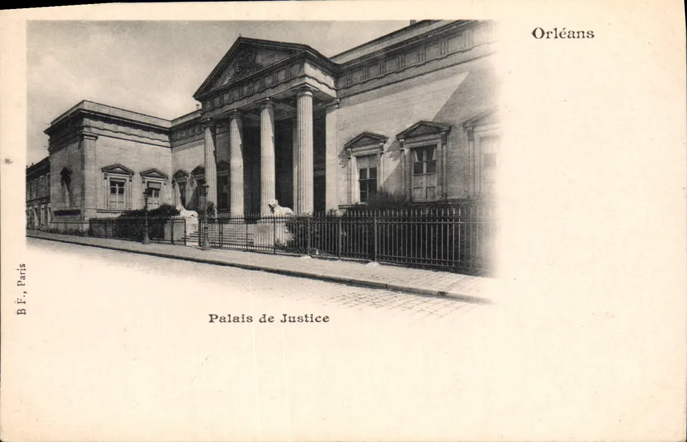 Palácio de Justiça — Orléans — B.F. Paris - Frente