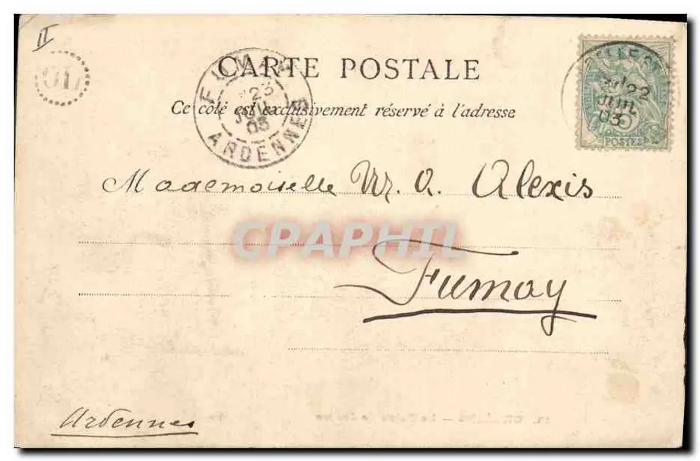 Orléans — Le Palais de Justice — éditeur Lorcée, Orléans, n°18 - Verso