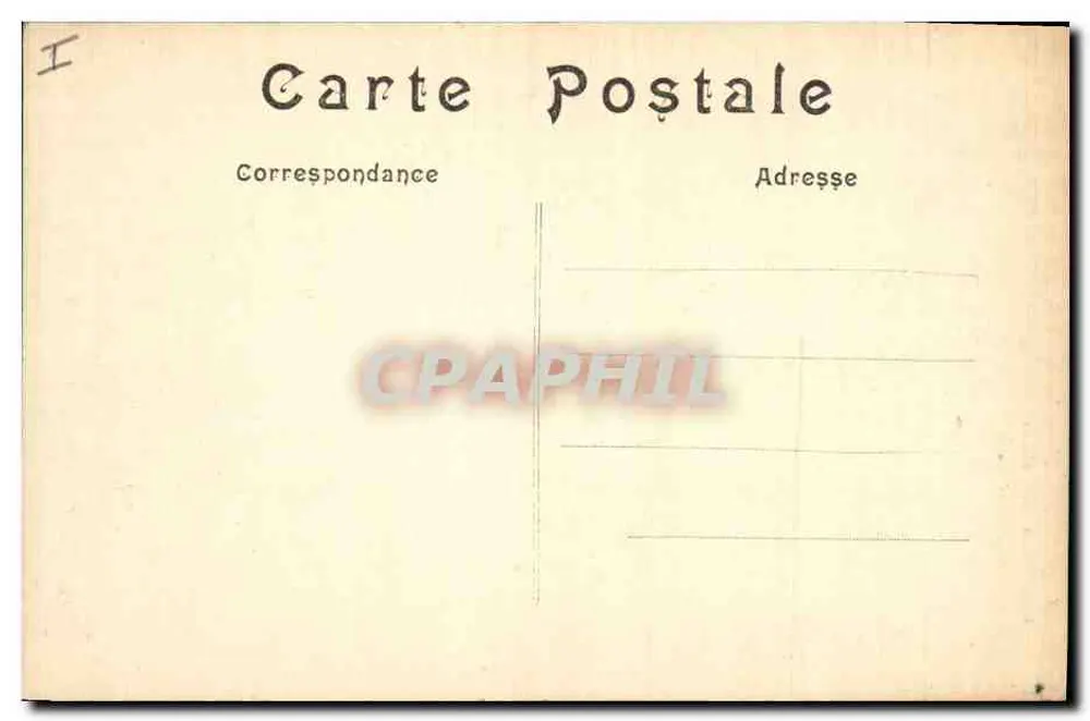 Alte Kirche Saint-Pierre — Senlis — Reproduktion verboten - Rückseite