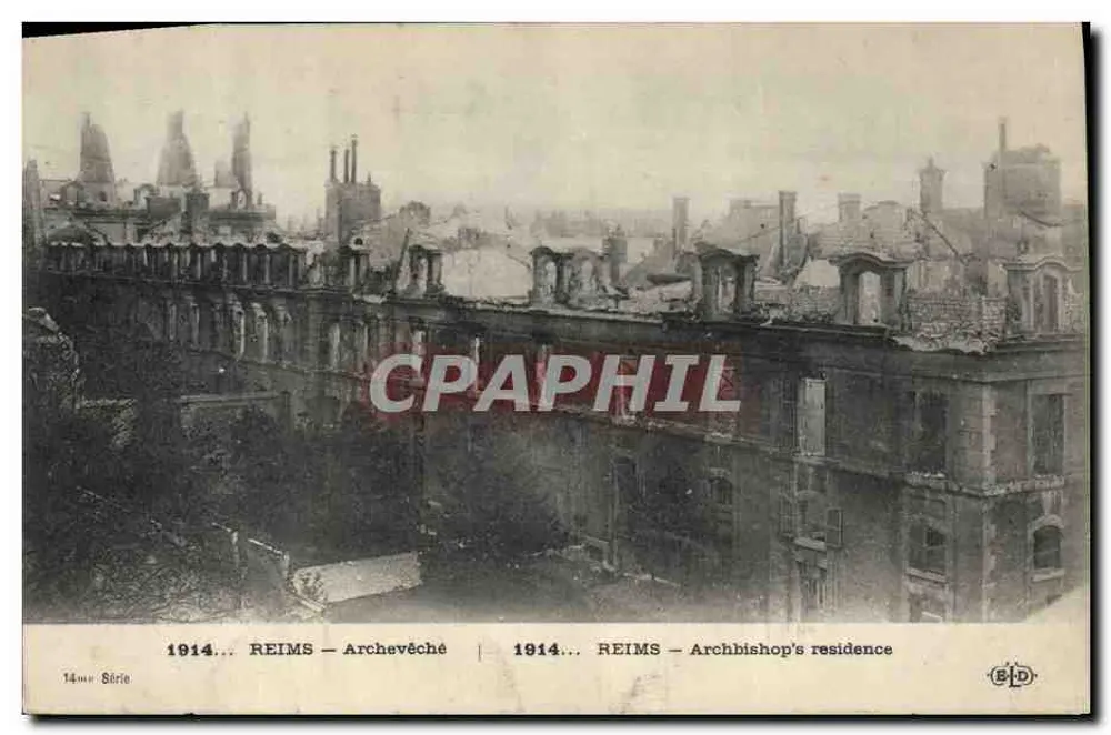Reims — Arquiepiscopado — 14ª Série - Frente