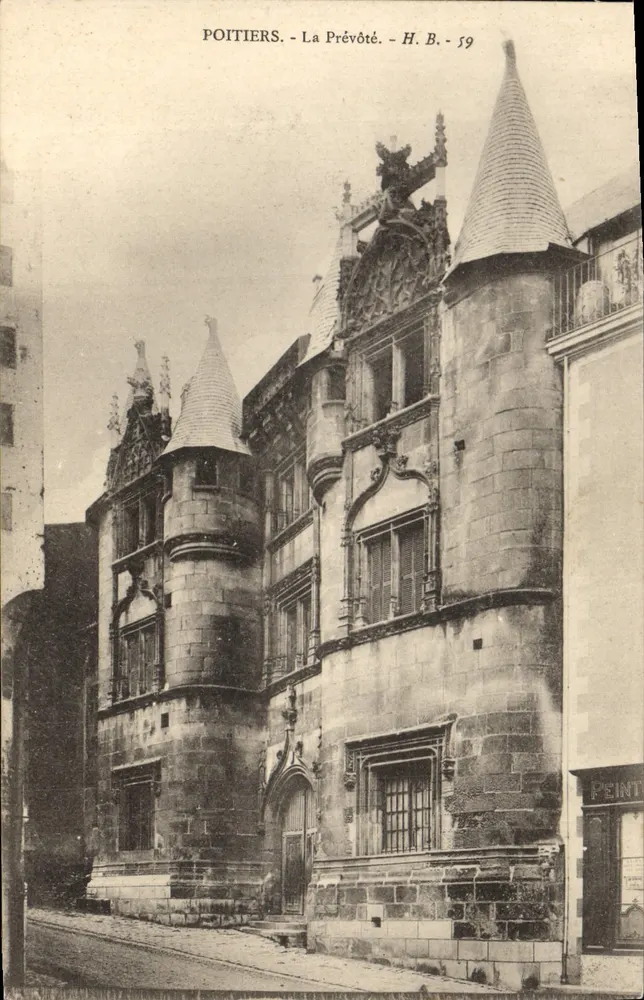 Poitiers - A Prévôté - H. B. - 59 - Frente