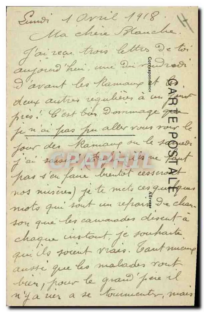 Verdun bombardeado — Porta Chaussée — editor não visível - Verso