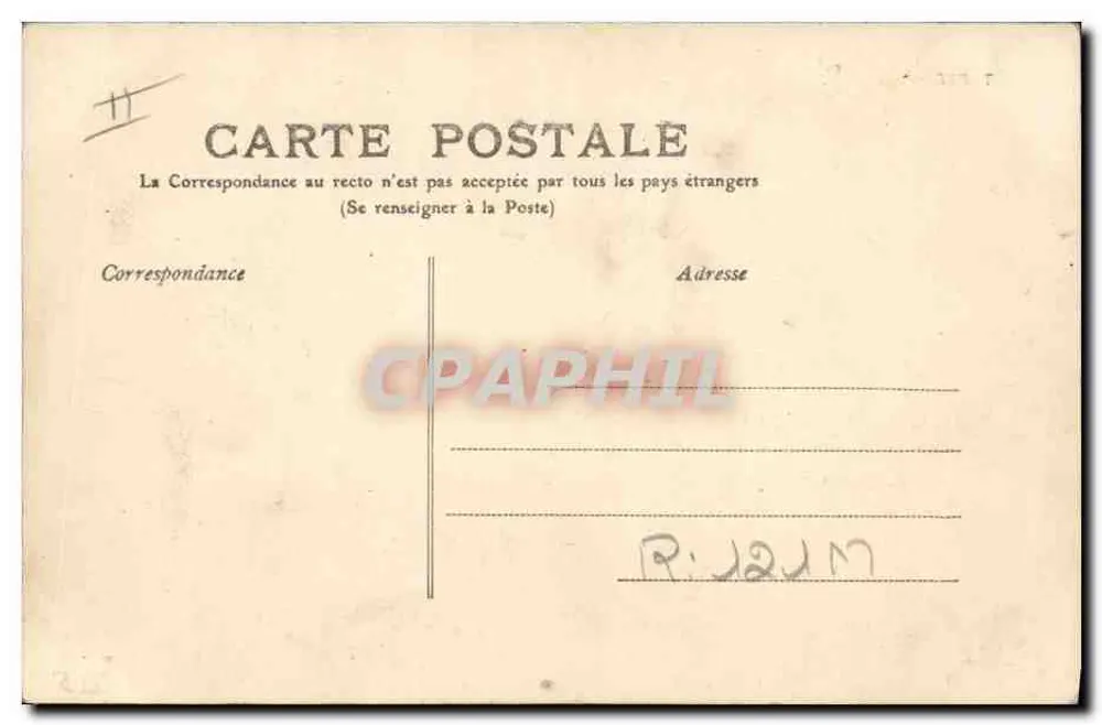 Camponesas de Marclois — Série 599 — Editor M.T.L. - Verso