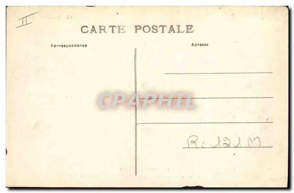La Première Risette — scène de vie domestique — LE BOURBONNAIS, n° 3092 - Verso