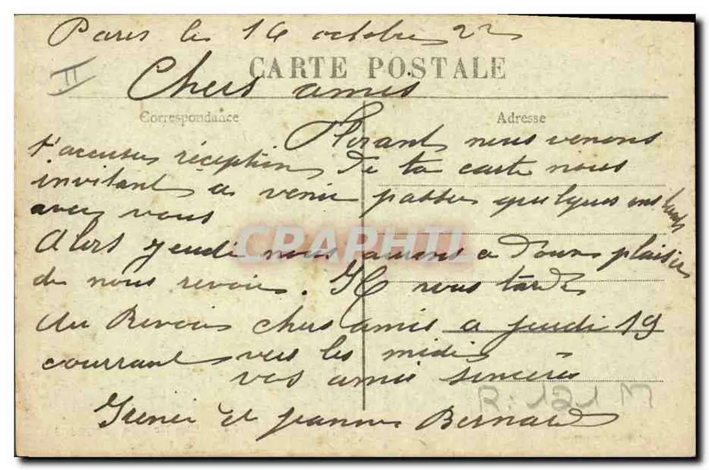 Uma Noiva de Campo — 343 — M. Lévy & Cie - Verso