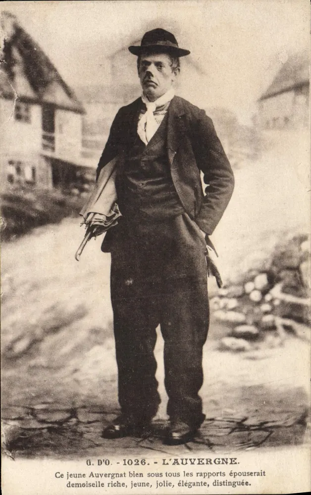Młody Auvergnat — Auvergne — G. D'O. - 1026 - Awers