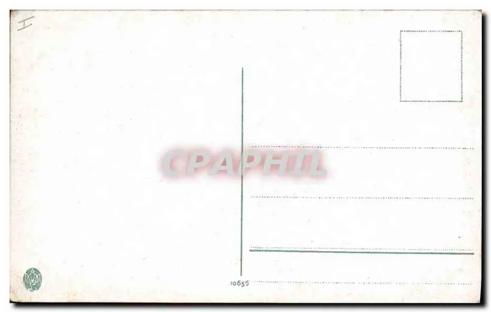 Ägypten — Der Sphinx und die Pyramiden von Chephren und Mykerinos — 10655 - Rückseite