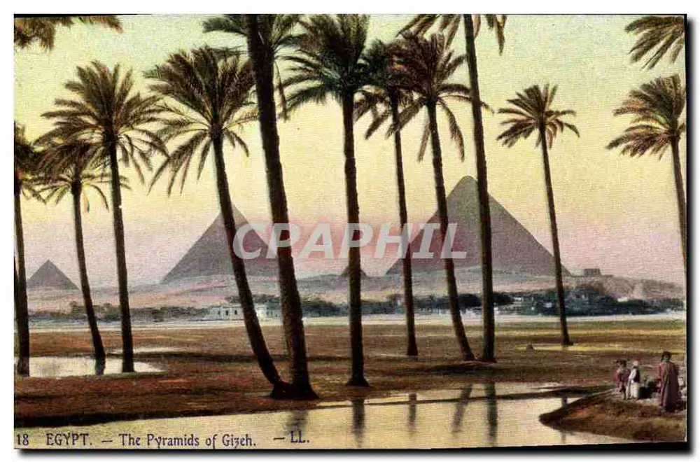 Egypte — De piramiden van Gizeh — LL - Voorkant