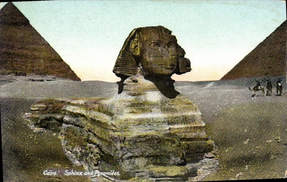 Cairo - Esfinge e Pirâmides — Ephthimios Frères, Port Said, n°559 - Frente