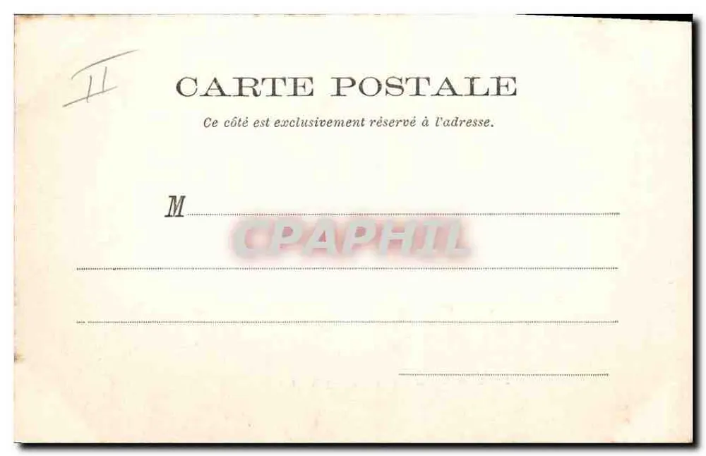 Saint-Pons — A Subprefeitura (FP) — E. Letuvé, editor, St-Pons - Verso