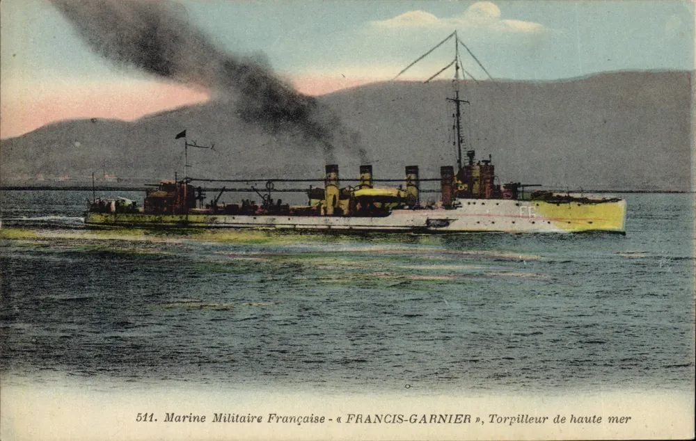« FRANCIS-GARNIER » — Torpedoboot — Französische Marine — Nr. 511 - Vorderseite