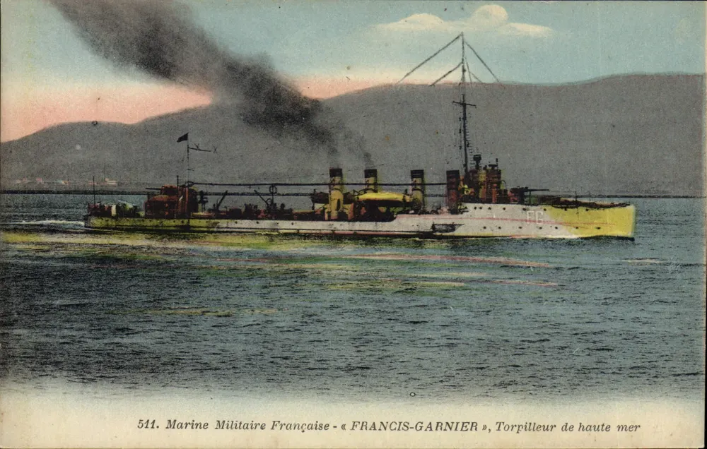 Torpedoboot « Francis-Garnier » — Französische Marine — Nr. 511 - Vorderseite