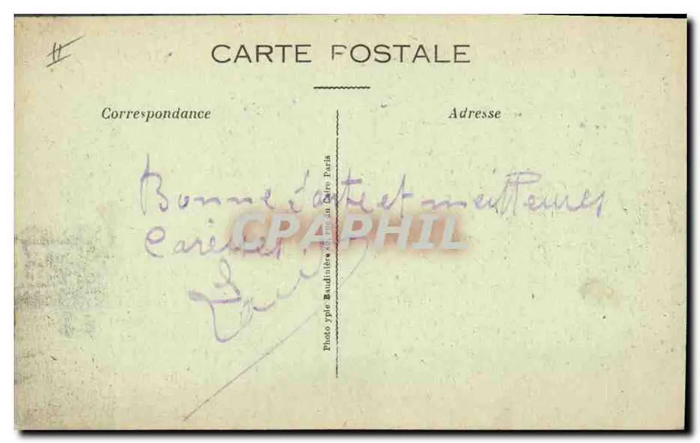 Pont-St-Mard — Route d'Epagny — Phot-Express - Vincé Paris - Rückseite