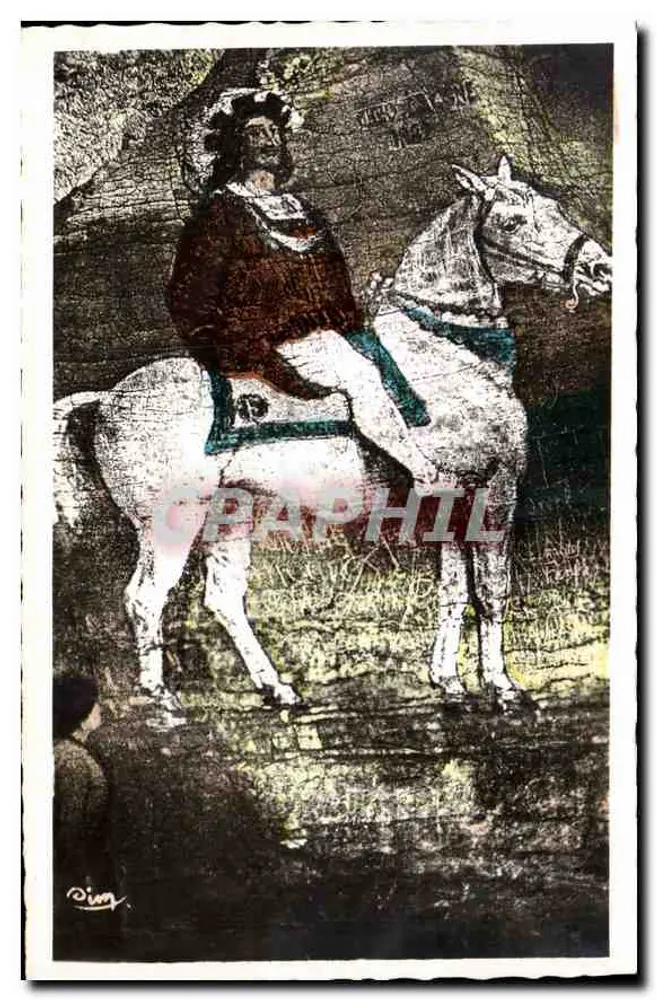 Porträt von François I — Grottes de LA BALME (Isère) — Photo Cantinier, Mâcon - Vorderseite