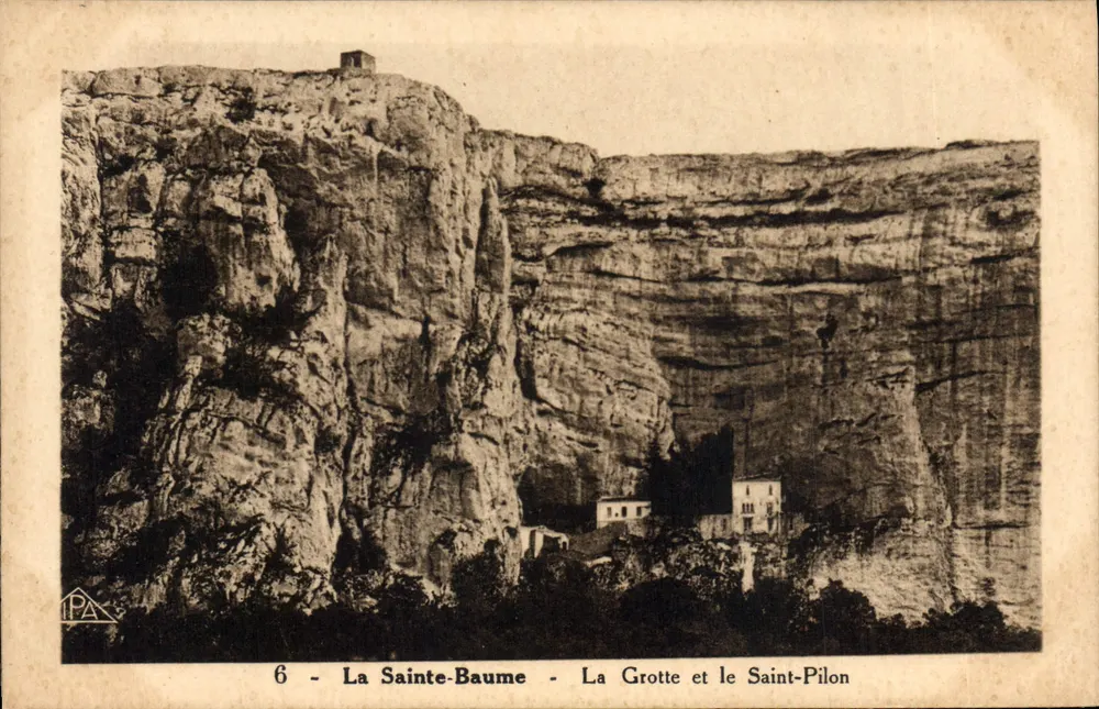 La Sainte-Baume - Die Höhle und der Heilige Pilon — Verlag IPA, Nr. 6 - Vorderseite
