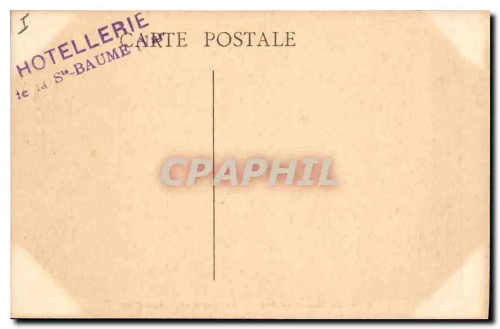 La Sainte-Baume - Die Höhle und der Heilige Pilon — Verlag IPA, Nr. 6 - Rückseite