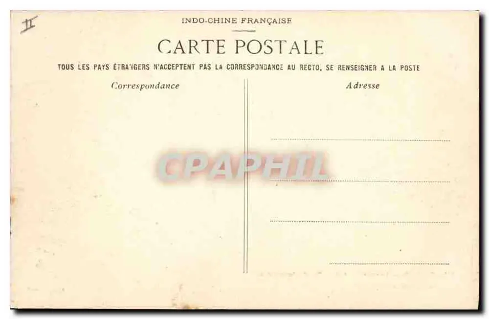 Tonkin — Langson — Altar Budistas na Gruta de Ky Lue — P. Dieulefils, n°815 - Verso