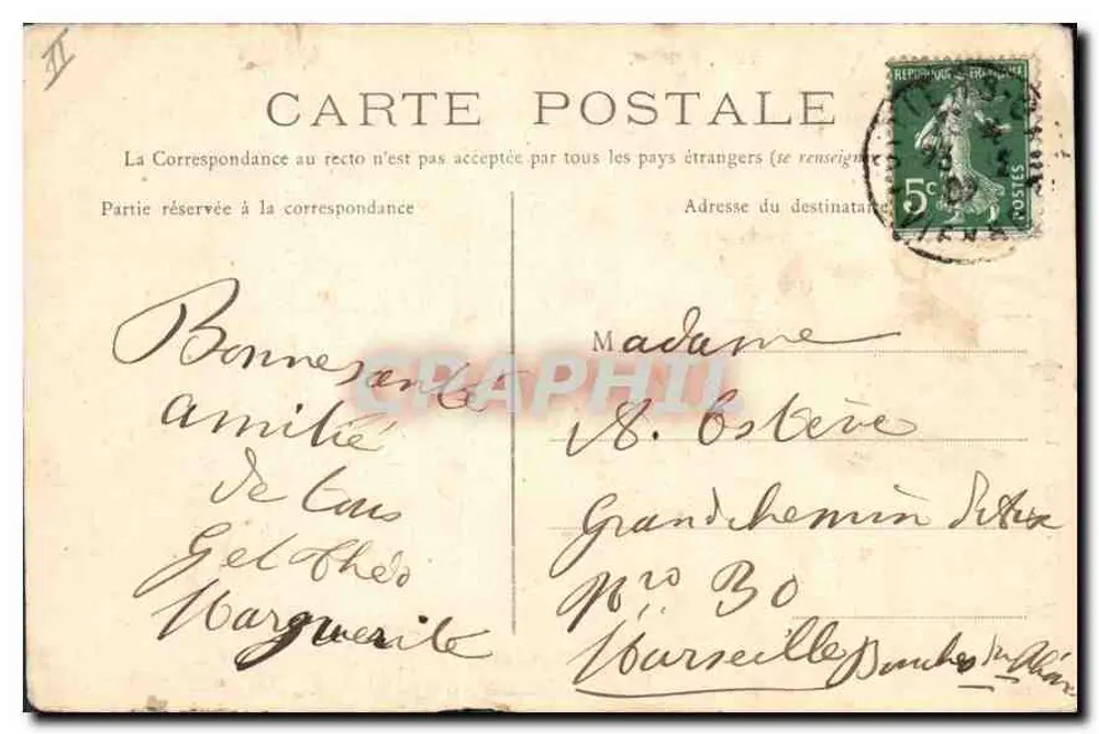 Poitiers — La Tour-Maubergeon — Palais de Justice — Édit. P.R.P. - Rückseite