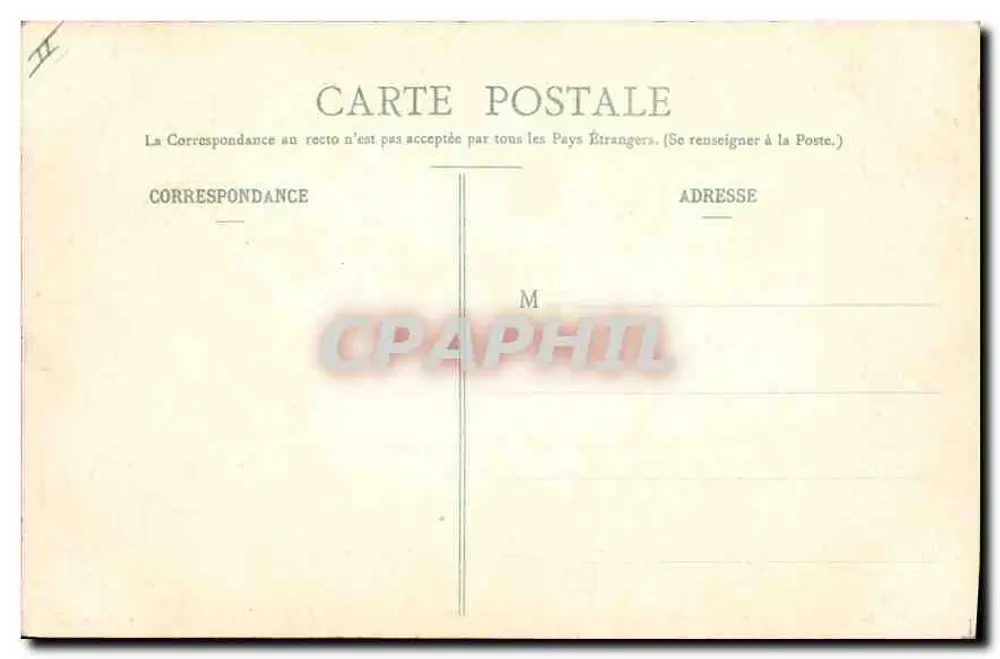Parijs - Het Paleis van Justitie — A. Taride, Parijs - Achterkant