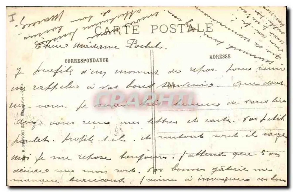 Veneux (Meuse) — Die schrecklichen Bombardements — Der Krieg 556 - Rückseite