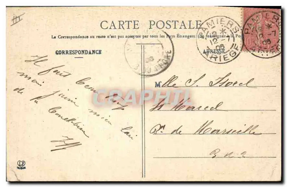 Pamiers — O Tribunal — L'Ami du Pays, n° 127 - Verso