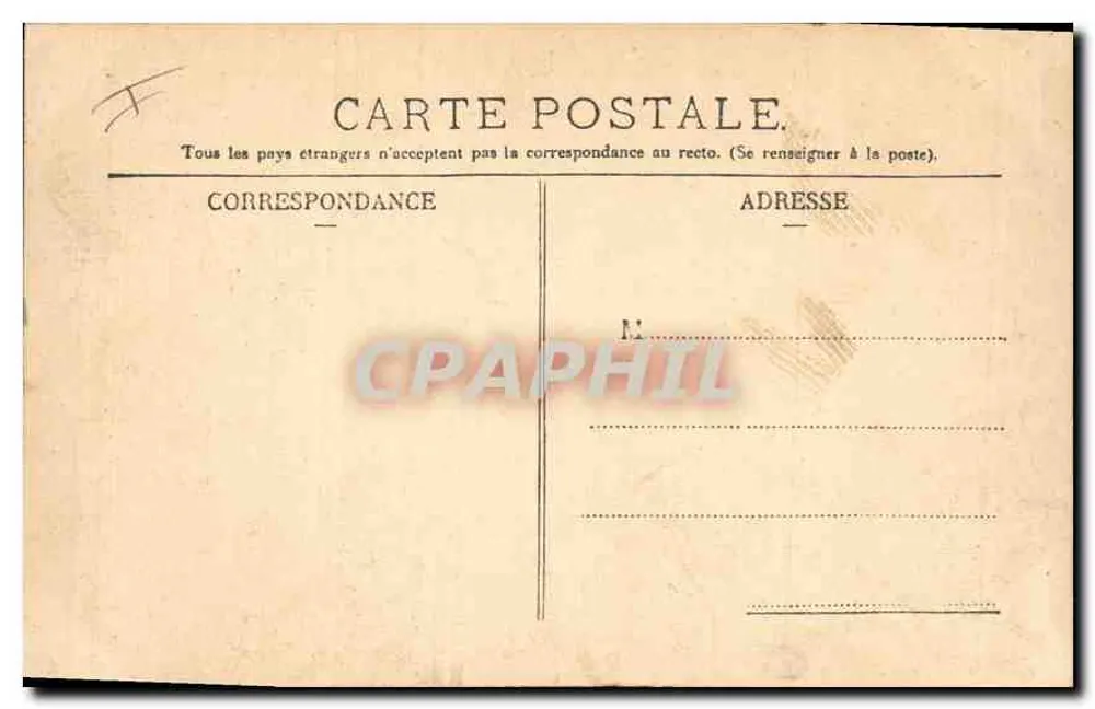 Eingang zur Cour d'Assises — Paris — Montreu frères, Paris, n°40 - Rückseite
