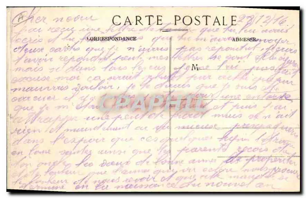 Provins — Paleis van Justitie — uitgever Vachon, n° 41 - Achterkant