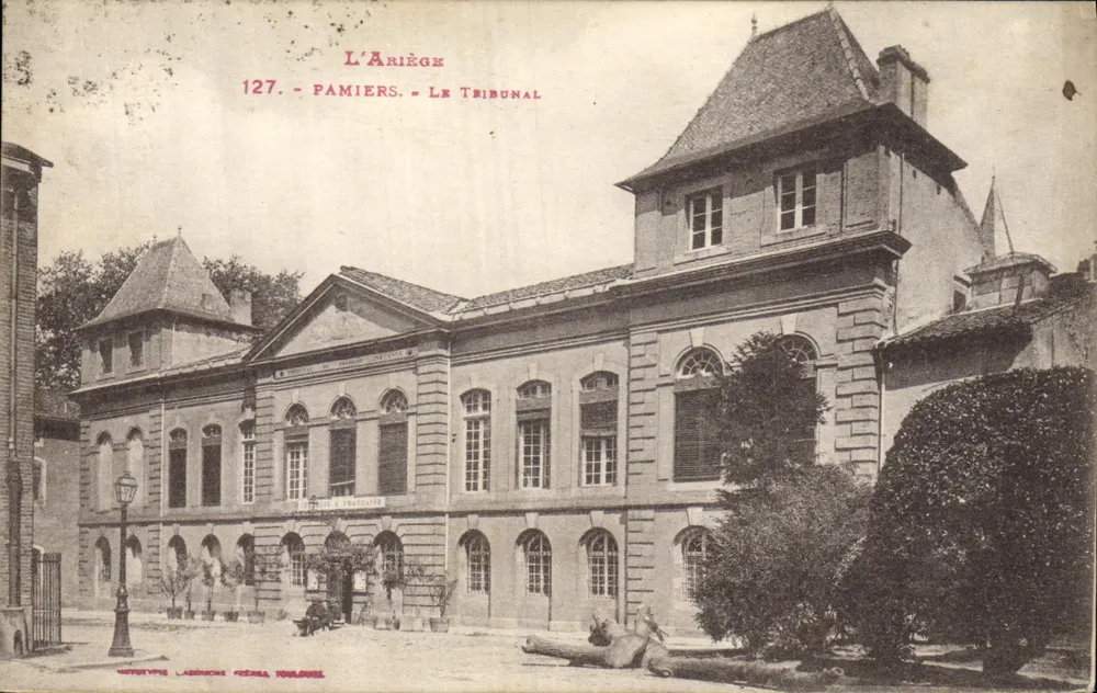Pamiers - Das Gericht — L'Ariège, 127 — Verlag L. Arnaudi, Toulouse - Vorderseite