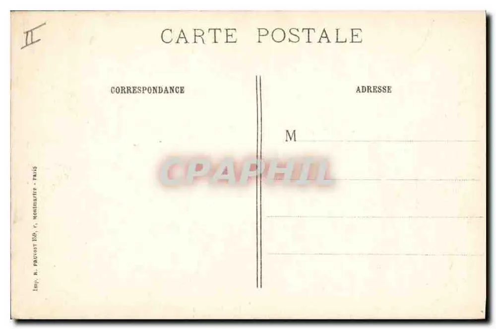 Ippécourt (Meuse) — Nach dem Durchgang der Armee des Kronprinzen — J. Courcier, 8, rue Simon-le-Franc, Paris - Rückseite