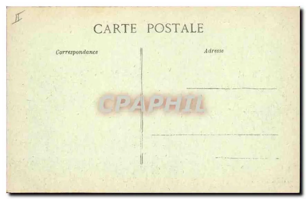 Roye após a Grande Guerra — A Rua de Amiens — Editor Sauvageon & Millier - Verso