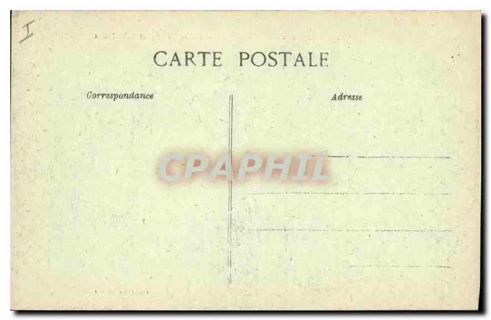 Roye nach dem Großen Krieg — Portal der Kirche Saint-Pierre — Léon Caron, Verlag - Rückseite