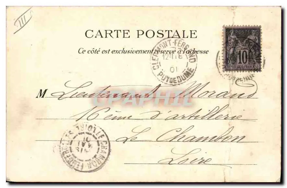 Four bénal en Auvergne — éditeur Lib. Bougé-Prat, n° 21, Rue de l'Écor. Clermont-Ferrand - Verso