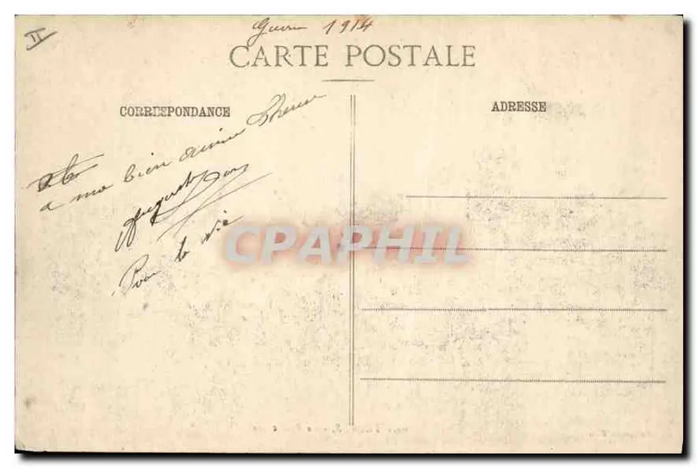 Troyes - A Prefeitura — Coleção T.G. n°20 - Verso