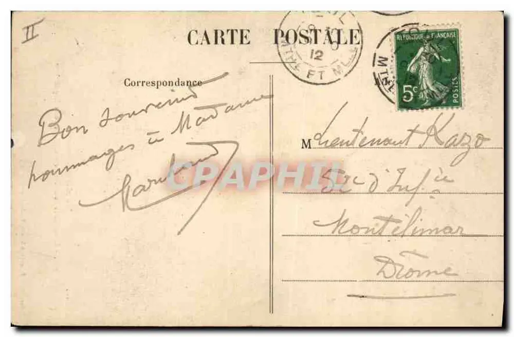 Hotel der Unteren Präfektur — Place de la République — Gerdolla et Briquet, Toul - Rückseite