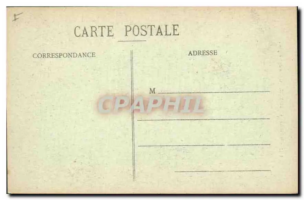 St-Pierre-Quiberon - Gruta de Kergroix — Coleção H. Laurent, Port-Louis, n° 3377 - Verso