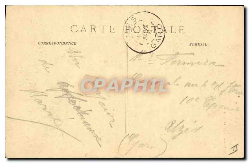 Forêt de la Ste-Baume — Grotte aux Œufs — E. Ruat, Verlag, Marseille - Rückseite