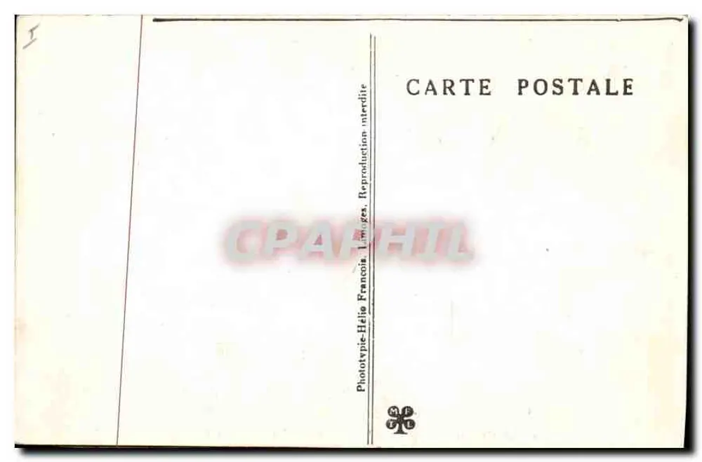 Le Gouffre de Padirac (L'et) — Le Lac des Grands Gours - Rückseite